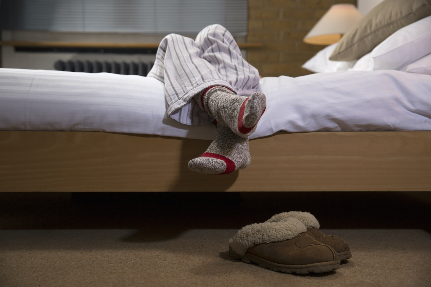 this doctor gives a convincing case for wearing socks to bedfor better sleep